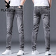
Playboy (PLAYBOY) summer quick-drying thin men's jeans versatile slim feet stretch pants men's Korean style trendy youth trousers 1049 32