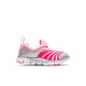 耐克（NIKE）官方毛毛虫男女童DYNAMO FREE幼童易穿脱运动鞋CI1187 686中柔粉/透明粉/白金色/金属银 28