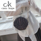 casa-kupsCK斜挎包贝壳包包女2025新款潮链条百搭单肩斜挎小包时尚亮片女包 白色
