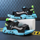 2025 New Children's Shoes Summer Boys' Sandals Anti-Slip Soft Sole Children's Beach Shoes Boys' Shoes Medium and Large Children 199 Gold 32