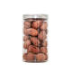 
XMSJ food jar plastic bottle pet sealed jar food grade transparent round wide mouth thickened snack flower tea packaging bucket 5.5*8.5cm 16g transparent lid 1098 pieces