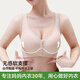 Botón frontal modal ropa interior madre para mujeres sin anillos de acero recolectando soporte suave sin traza de lactancia materna.