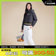 NEW BALANCE NB 官方25春季新款女运动休闲束脚长裤MLF12142 BK MLF12142 XS 身高150cm