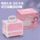 奥智嘉（AoZhiJia）儿童化妆品玩具女孩六一儿童节礼物彩妆化妆盒口红指甲油公主套装 【手提盒】主推-梦幻手提化妆盒