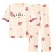 Pure Cotton Pajama для женщин в летних брюках с короткими рукавами, установленной 2025 Новая корейская версия симпатичной летней мультипликационной камеры.