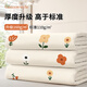 
Visitor Shower Curtain High-quality polyester thickened punch-out waterproof partition curtain Orange style 1.8-2 meters with hanging ring
