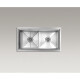 KOHLER (KOHLER) Porris K-3881T-FP-NAK-3883T-FP-NA Sink Double Slot Stainless Steel Kitchen Basin K-3881T