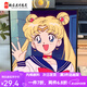 曼朗可爱卡通美少女战士数字油画diy儿童手绘填充丙烯油彩画卧室挂画 SJ16852 60*60cm相框(颜色可选)+画笔颜料
