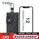 Goldlion New Key Bag para hombres de negocios Multifunción Bag Key Function Trendy PVC Winist Hanging Key Case negro