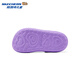 Skechers Girls' Slip-On Crocs Fashionable Outerwear Lightweight Hydrophobic Home Non-Slip Casual Light Beach Shoes Lavender/LAV 27.5