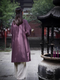 Leaving Tian tea clothes for women, Zen clothes for women, high-end tops for women, long lay Buddhist clothes for women, Buddhist style, Buddhist style, vegetarian clothes for women, cotton and linen, grass green 8266# top + 6189# wide-leg library, S, all sizes