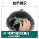 
Kevlar helmet ultra-light Kevlar tactical helmet explosion-proof bomb new type helmet steel helmet m19 helmet 400g helmet + double-sided starry sky without badge