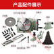 Three-April Tiger Indexing Head Precision Milling Machine Indexer F11-80/125/160/200 F12250 chuck outer diameter 320MM, including tail seat