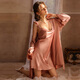 Sumyoulike sexy Pyjamas für Frauen Pure Desire Ice Seiden Frühling und Herbst Hosentender Nachthemd Summer Nighthemd Feeling 2025 Neue Sommerstil 6629 Single Rock Champagner Farbe L.