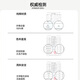 真维斯（JEANSWEST）短裤女2025夏季100%纯棉透气高腰五分裤运动显瘦校园风时尚休闲裤