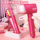 Simulation Barber Playing House Toys Girls Salon Salon Curling Stick Stick Hair Dryer Day's Day Gift Full Cair Salon [Boîte cadeau de valise transparente] 25 pièces Gift's Day Gift Hot Toys