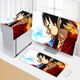 He Jiagong all-in-one computer dust cover Japanese animation desktop keyboard dust cloth display dust protection cover cloth towel N653 One Piece (three-piece set) 17-inch