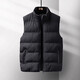 [Löschen Sie das Lagerhaus] Herren lässige und vielseitige Weste für Männer, verdickter Herbst- und Winterkalt- und warmer Weste sowie Baumwollweste Schwarz 4xl empfohlen 165-180jin [Jin ist 0,5 kg]