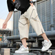 PLAYBOY (PLAYBOY) Pantalones cortos de verano pantalones de verano para hombres.