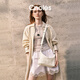Cnoles Xiaofeng Bag Hobo Bag Damen Nische High-End Crossbody Tote Achselhöhlen-Tasche weiß chinesisches Valentinstag Geschenk