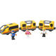 Tbkjoys Train Electric Toy Compatible Wooden Track Train para niños Toy Toy Tren Tren Tren Single Carro