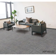 Sanqihu Büro Teppich Speise Square Study Schlafzimmer Werbespannungsmatte Großflächen Zementboden 14101 50 x 50 cm Preis pro Stück