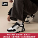 Lee/Modern Men's Shoes 2025 Summer New Casual Shoes Fashion Trendy Sports Board Shoes Men's Height Enhanced Panda Shoes Black 40 [Large/Please take a small size]