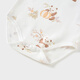 Tongtai (TONGTAI) baby bag, spring and autumn pure cotton newborn clothes, baby jumpsuit, triangle romper, off-white 90cm