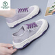 
Woodpecker 2025 summer new mesh white women's shoes thick-soled dad ins trendy and versatile summer breathable board shoes 9902 khaki 35