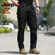 JEEP SPIRIT2025 New Outdoor Tactical Pants Men's Summer Thin Archon 511 Combat Workwear Long Pants Anti-scratch and Wear-Resistant Black L