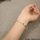 Tongrubi 999 sterling silver pure silver bracelet bracelet Mobius bracelet solid bracelet for women 2.786g for women without gift box