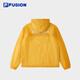 
FILA FUSION Men and Women's Same Model Fila Sunscreen Clothes 2025 Summer Couple Solid Color Thin Jacket