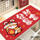 Wenshiou almohadilla de mouse grande 1000x500 almohadilla de mouse rojo chino rojo súper grande escritorio de escritorio de escritorio de teclado de escritorio de año nuevo