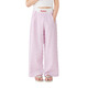 Moonkids Girls Summer Ice Seide Weitbeinhose 2025 Neue Sommer-Kindermücken-Repellenthose Leichtes und kühles Mädchen Straight Hosen Zwei-Pair [15277 Pink + 15088 Lila] 150 cm
