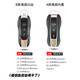 S.Chuang Porsche Key Shell New Cayenne 718Macan Paramela Hebilla Taycan911 Insertar 992 Cubierta de llave A [volcán Rojo] Hebilla del cinturón