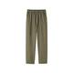 MUJI (MUJI) Pantalones cónicos livianos lavados de algodón para mujeres para pantalones casuales de mujeres Pantalones para mujeres otoño femenino