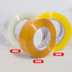 Clcey Tapon transparent Emballage Express Paper d'étanchéité Papier grand rouleau Scellant Glue Wide Tape Boîte transparente Boîte entière Largeur du lot 45 ÉPHECTUR 20 Long 12048 Rouleaux Transparent blanc