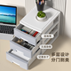 Desktop storage box drawer-type student desk office file a4 storage rack sundries bedroom cosmetics storage cabinet large 4-layer/khaki