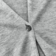 Meiyang (Meiyang) Coupper du papier cardigan acide acétique philosophie de flux d'acide de traction et gris antibactérien L