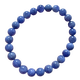 Chili Natural Tanzanite Bracelet Women's Heart of the Ocean Purple Sapphire Crystal Tanzanian Gem Single Circle Bracelet Jewelry Gift (N50) Approximately 6.4-6.7mm