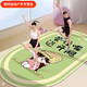 Zhizhou rope skipping yoga mat, soundproof and shock-absorbing, indoor sports, non-slip grip, large thickened jumping exercise, Pilates, dedicated for masters, non-slip, shock absorption and noise isolation, size 100X160CM, jumping without disturbing people