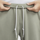 耐克（NIKE）男子加绒长裤春季卫裤针织宽松休闲刺绣个性DX1365 063调色暗灰/白 S