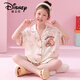Disney Girls Pyjamas Summer Ice Silk mince Clain Card Costume Enfants Cartoon Cartoon Mignon moyen à la mode et grands enfants Vêtements à domicile G-6628 # Jiyikawa 170 Taille 20 [Hauteur 155-160cm]