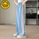 
Disney Girls Tiansi Jeans 2025 Summer New Large Children's Straight Pants Spring and Autumn Clothing Girl Casual Wide Leg Pants Blue 689 Wide Leg Pants Tiansi Thin 160 cm
