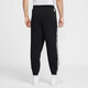 Nike (NIKE) official sports pants men's pants autumn and winter new fashion casual pants knitted plus velvet warm comfortable small feet pants trousers HJ3884-010 black/inner plus velvet S