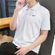 耐克（NIKE）速干polo衫翻领短袖男夏季T恤透气上衣 黑色FN3895-010 S 100-120斤