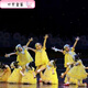 
Ye Yu children's puffy skirt gauze skirt dance costume girl June 1st little star puffy children cute performance princess yellow gauze skirt + bow headdress 100