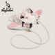 FANCYCHIC new super cute rabbit plush doll crossbody bag high-value birthday gift backpack main picture
