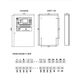 北大青鸟 消报报警主机 JBF-11SF-S 火灾报警控制器 JBF5012 壁挂 联动主机 JBF5012-200点位