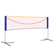Timku badminton net rack foldable outdoor mobile portable simple indoor and outdoor household standard blocking rack 4.1M 2.1m galvanized square tube children's style rack